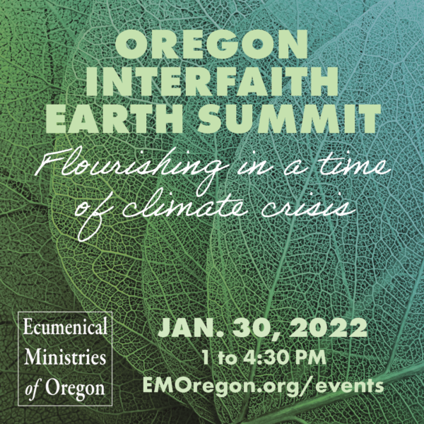 Oregon Interfaith Earth Summit
