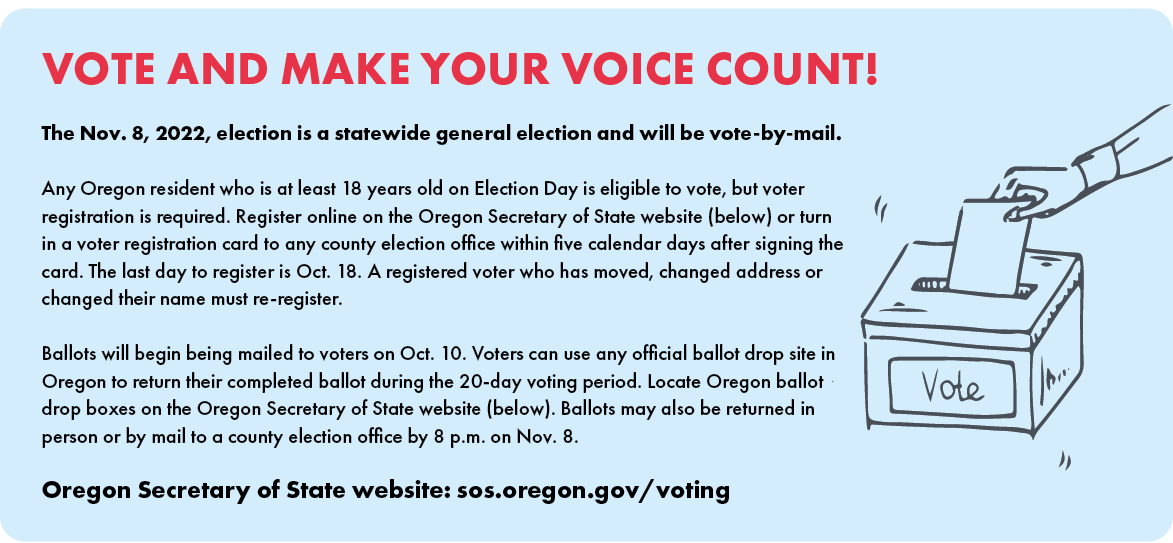 Make your voice count