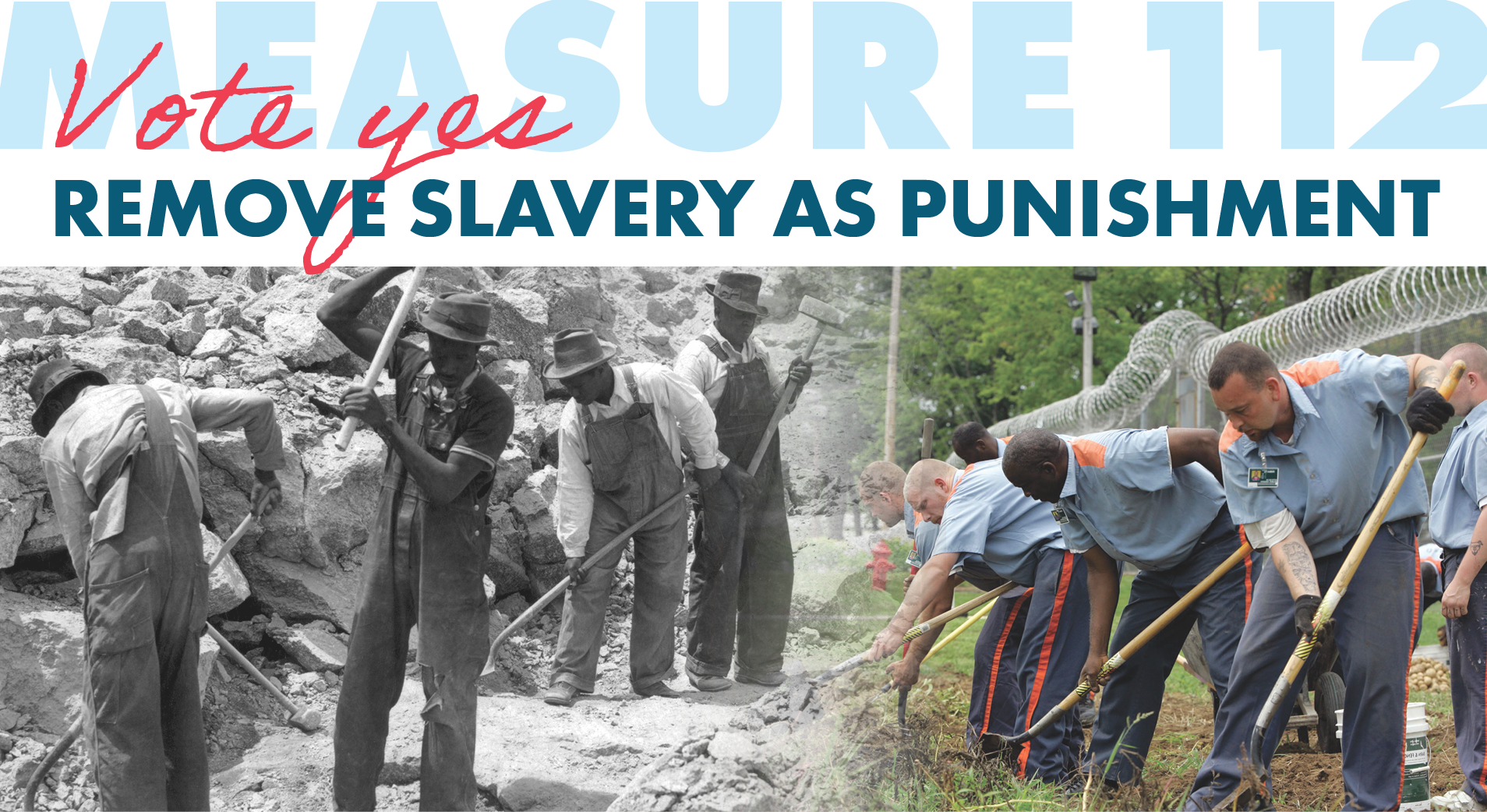 Measure 112: Remove Slavery as Punishment