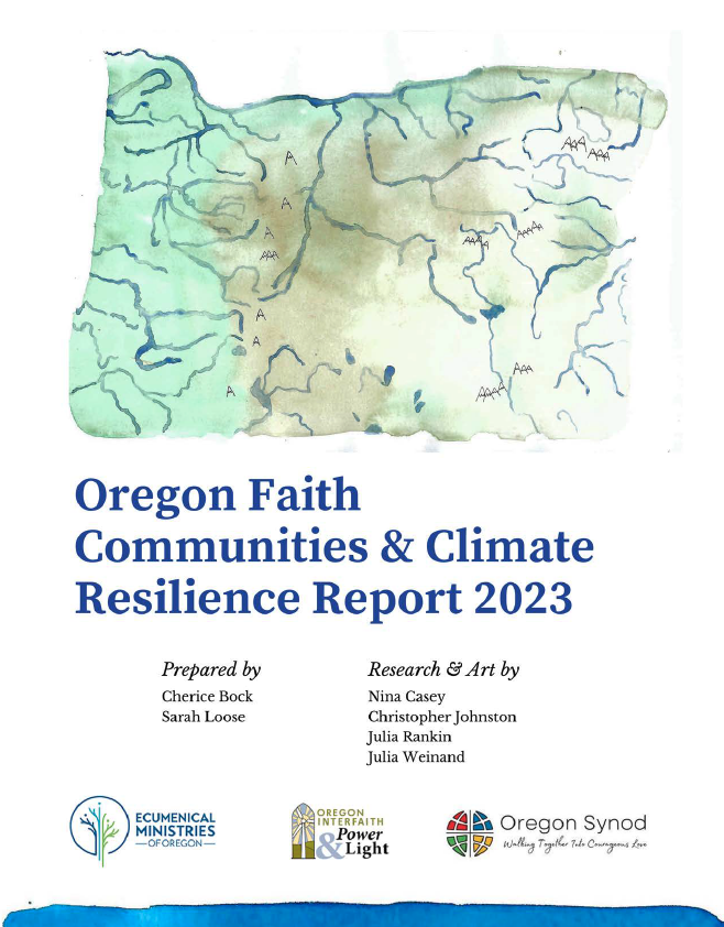 Oregon Faith Communities and Climate Resilience Report